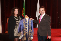 Joaquim Bastinhas doa casaca ao Museu do Campo Pequeno