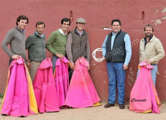 Tentadero de Machos na ganadaria de Ortigão Costa