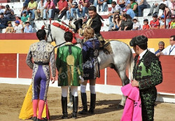 Grande ambiente ontem na corrida de toiros em Beja.