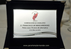 Sector 1 Comemorou Aniversário e Homenageou D. Francisco de Mascarenhas