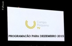 CAMPO PEQUENO TV - PROGRAMAÇÃO DE DEZEMBRO 2015
