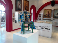 Traje de luces de Morante de la Puebla no Museu do Campo Pequeno