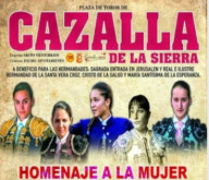 CAZALLA DE LA SIERRA - CINCO MULHERES TOUREIRAS POR UMA BOA CAUSA.