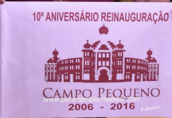 Meia casa na corrida do 10º aniversário do Campo Pequeno