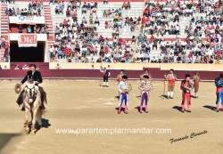 Momentos de bom toureio, ontem na Corrida em Santarém