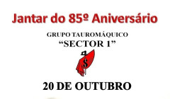 JANTAR 85º ANIVERSÁRIO GT SECTOR 1