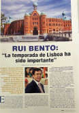 Rui Bento: “A temporada de Lisboa foi importante”