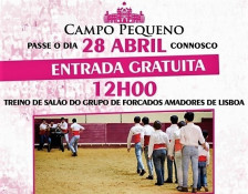 28 de Abril - passe o dia no Campo Pequeno