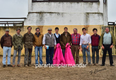 Foi uma manhã de glória na Herdade dos Outeiros, solar da ganadaria Varela Crujo...