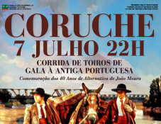 Corrida de Gala á Antiga Portuguesa no dia  7 Julho em Coruche