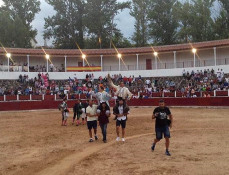 Ana Rita 3 orelhas ontem em Briviesca