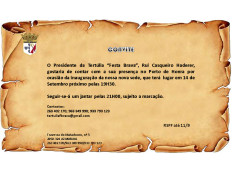 Inauguração - Tertúlia 
