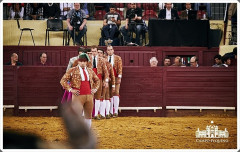 Grupo de Forcados Amadores de Évora, dia 6 de Setembro no Campo Pequeno