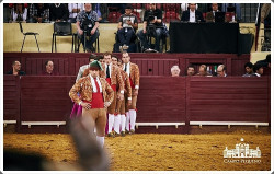 Grupo de Forcados Amadores de Évora, dia 6 de Setembro no Campo Pequeno
