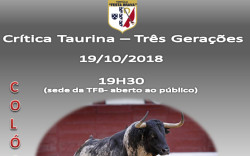 FESTA BRAVA COLÓQUIO NO PRÓXIMO DIA 19