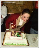 Jantar de Aniversario e Comemorativo de Cláudia Almeida