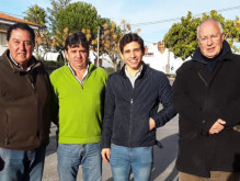 Diogo Peseiro com Tomás Campuzano
