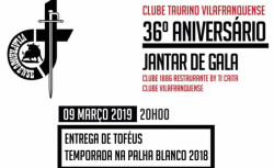 Jantar 36º -  Clube Taurino Vilafranquense