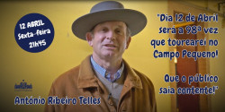   12  Abril  - António Ribeiro Telles: “O Campo Pequeno é uma praça marcante para todos os Toureiros”
