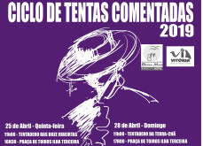 Ciclo de Tentas Comentadas 2019 Começa já no dia 25 de Abril