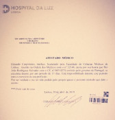 RUI SALVADOR É BAIXA PARA VILA FRANCA DE XIRA