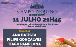  Campo Pequeno Homenageia a Afición da Região Autónoma dos Açores