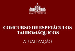 CONCURSO DE TAUROMAQUIA – ATUALIZAÇÃO