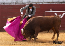 João Diogo Fera na ganadaria de Yerbabuena.