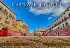 Carnaval do Toiro de Ciudad Rodrigo,com cárteis rematados. 