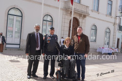 Desfile simbólico dos Bombeiros Voluntários de Vila Franca de Xira