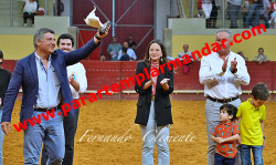 Ganadaria Branco Núncio conquistou o troféu de bravura e Passanha de apresentação.