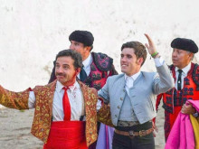 Forcados Amadores de Évora em Grande no México. 