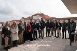 Ontem, na Casa da Democracia, personalidades ligadas à Tauromaquia 