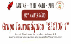 Comunicação | Maio: Mês de Aniversário do G. T. 'Sector 1'
