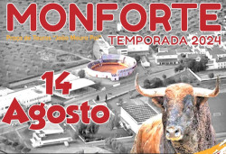 CORRIDA DE TOIROS EM MONFORTE / 14 Agosto 2024