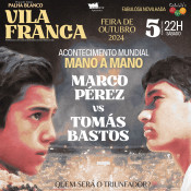 VILA FRANCA DE XIRA – PROMOÇÃO DE NOVILHADA DE DIA 5 DE OUTUBRO