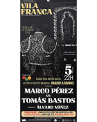 VILA FRANCA DE XIRA - BILHETEIRA OFICIAL DA FEIRA TAURINA ABERTAS 