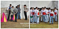 Bons momentos de Toureio na Festa de campo  