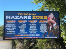 Mega Campanha de Promoção da Temporada Taurina 2025 da Praça de Toiros da Nazaré já está nas ruas!