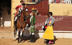 Chamusca tradicional corrida de Quinta-feira da Ascensão, Praça cheia