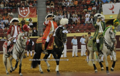 CAMPO PEQUENO 30-8-2012 – XLVIII GRANDE CORRIDA TV. TOIROS  3 DA GANADARIA INFANTE DA CÂMARA e 3 de D. MANUEL  A. COIMBRA J. BASTINHAS -  J. SALGUEIRO  -  J. TELLES  Jr. FORCADOS : PORTALEGUE e   AP. DA MOITA 
