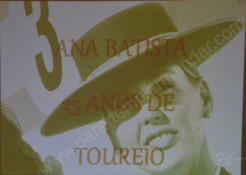 ANA BATISTA HOMENAGEADA EM SALVATERRA DE MAGOS