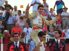 Triunfo de Diogo Peseiro em Valle de las Casas del Tajo.