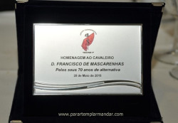 Sector 1 Comemorou Aniversário e Homenageou D. Francisco de Mascarenhas