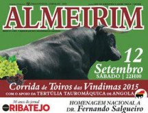 Apresentação da Corrida de Toiros das Vindimas em Almeirim e Homenagem Nacional a Dr. Fernando Salgueiro