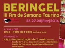 III FIM DE SEMANA TAURINO EM BERINGEL