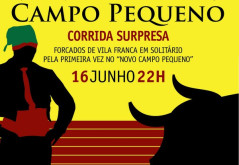 Desconto de 50% para forcados no activo, na corrida de dia 16 de Junho