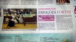 CORRIDA DA FIGUEIRA É DESTAQUE NO JORNAL CORREIO DA MANHÃ