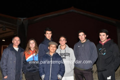 Ernesto Manuel e os jovens alunos da Escola de Toureio de Azambuja.
