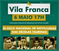 III Ciclo de Novilhadas das Escolas Taurinas